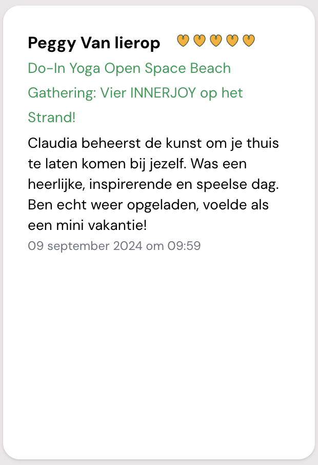 recensie Claudia Heijdel