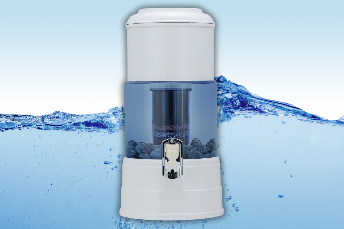 Aqualine waterfilter van glas